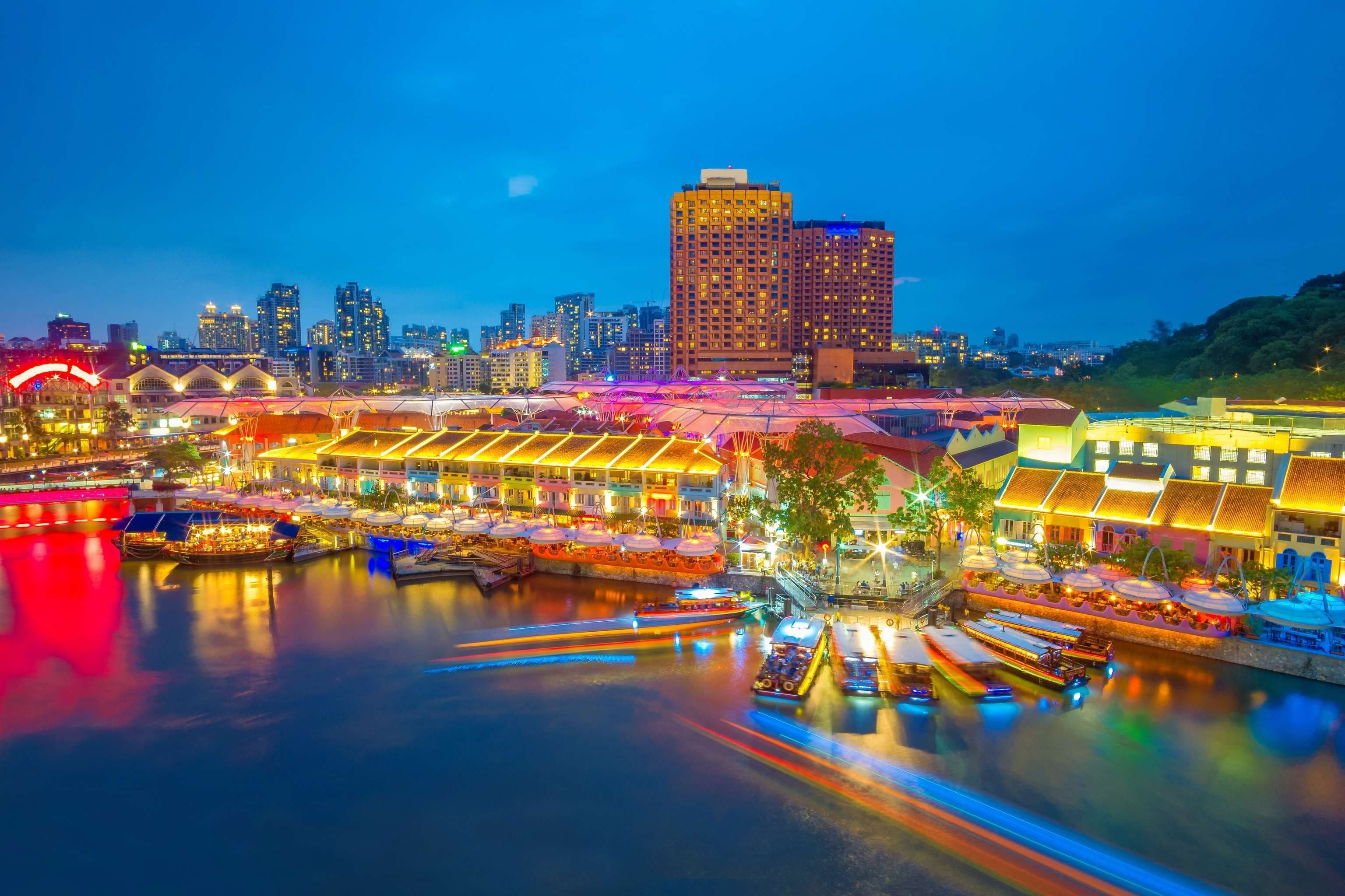 Boat Quay Riverside Walk