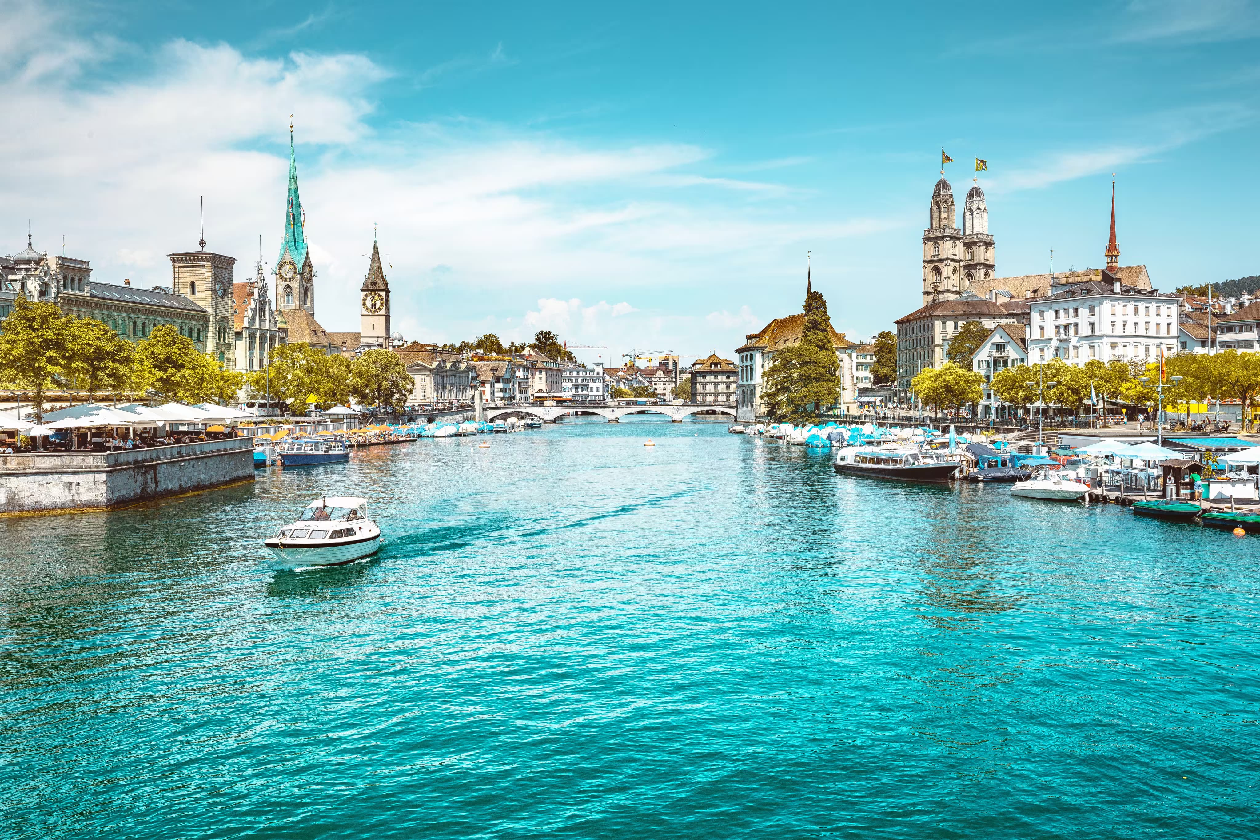 Lake Zurich Promenade 