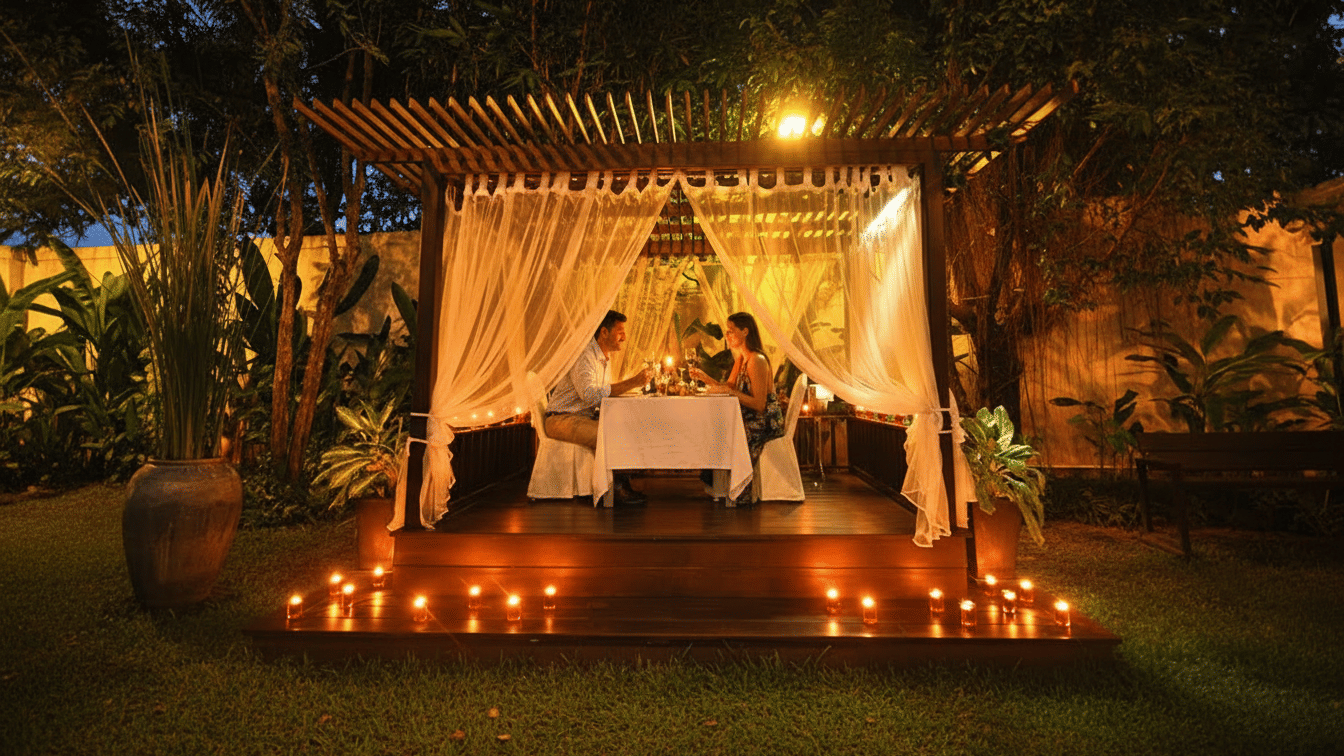 Indulge In A Fondue Dinner By Candlelight