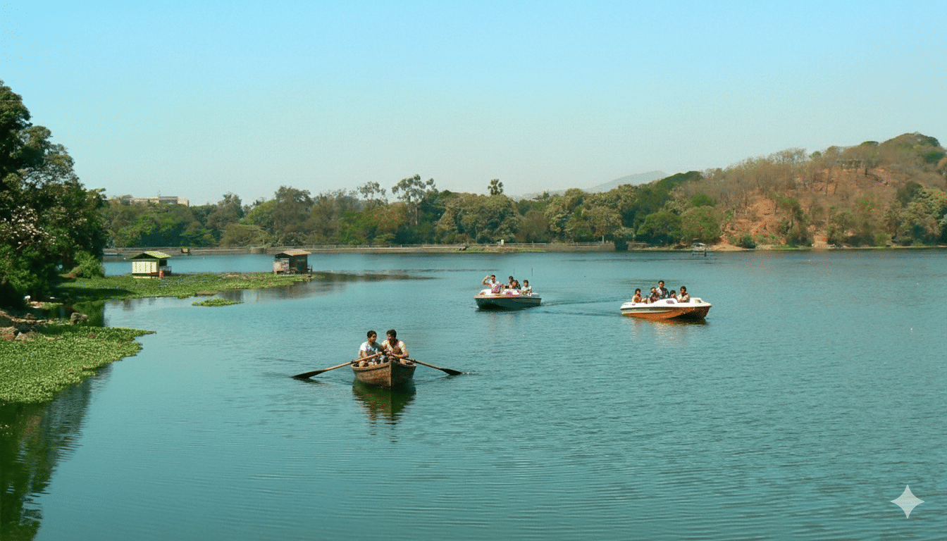 Enjoy Paddle Boating At Powai Lake