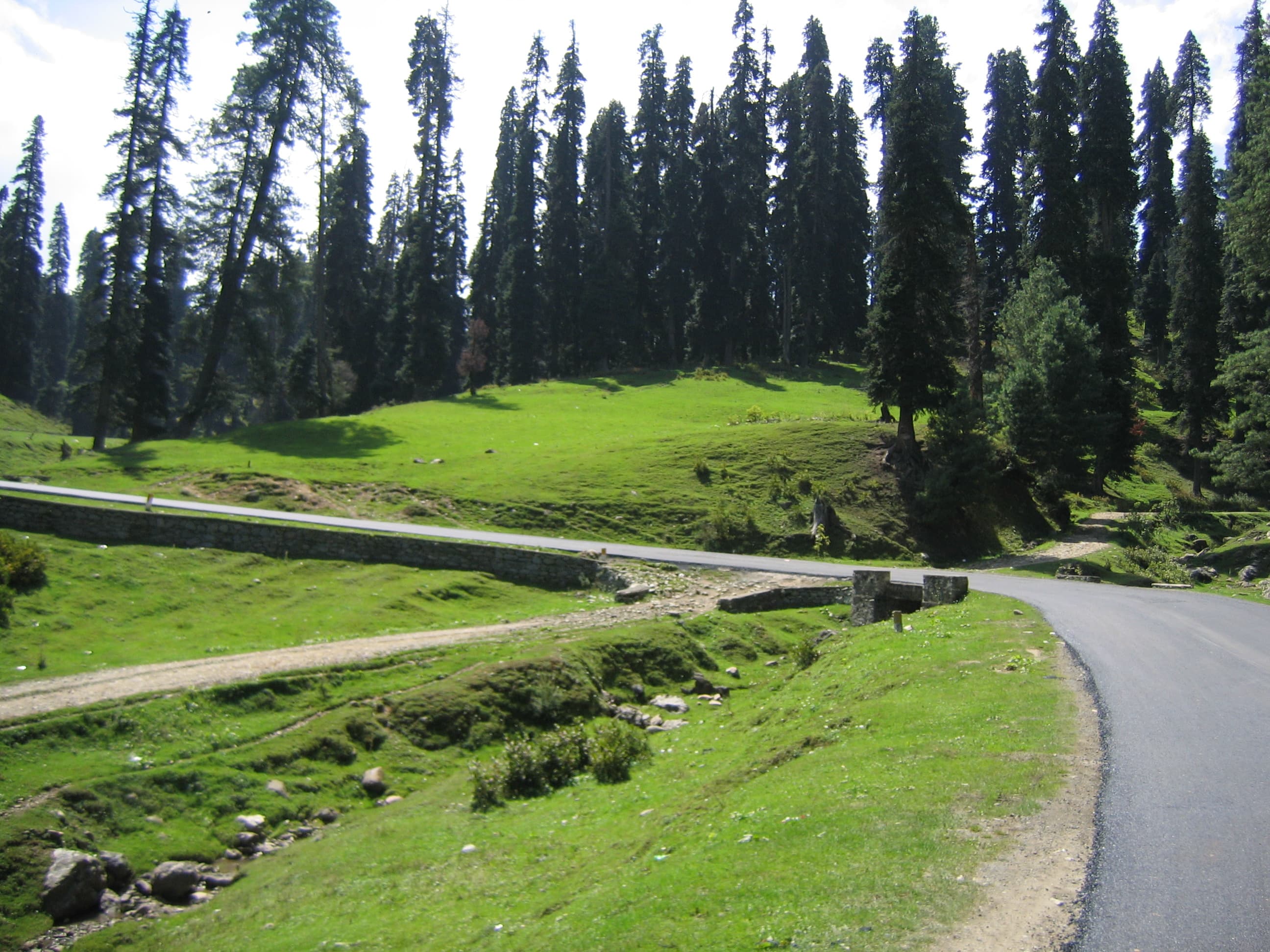 Road Conditions in Gulmarg in October