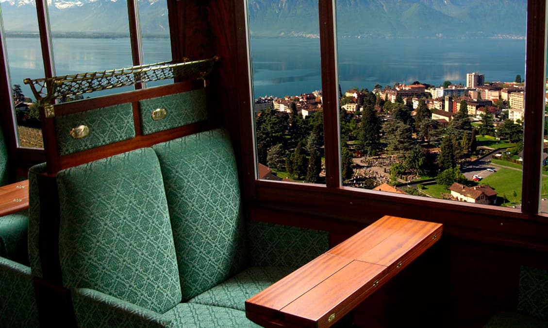 GoldenPass Express: Interlaken to Montreux