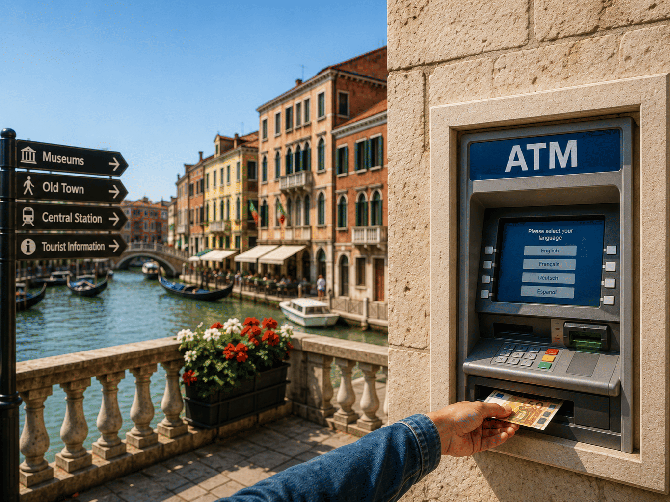 Using ATMs in Europe