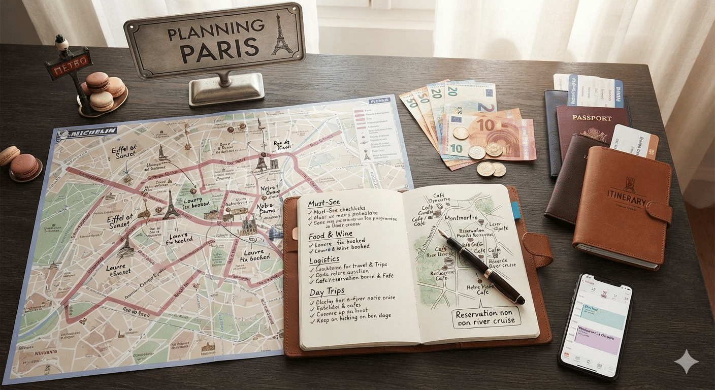 How to Plan a Paris Trip: Essential Tips & Checklist 