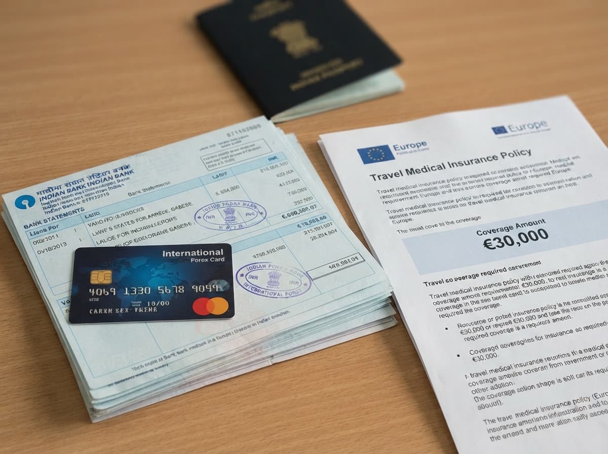 Financial Proof & Travel Insurance