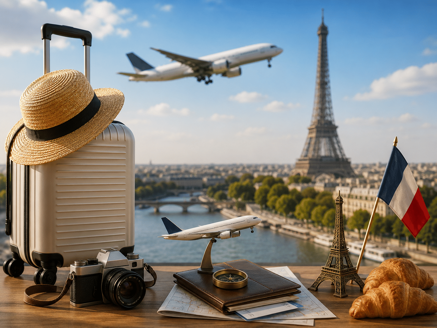 Flights Overview to Reach France