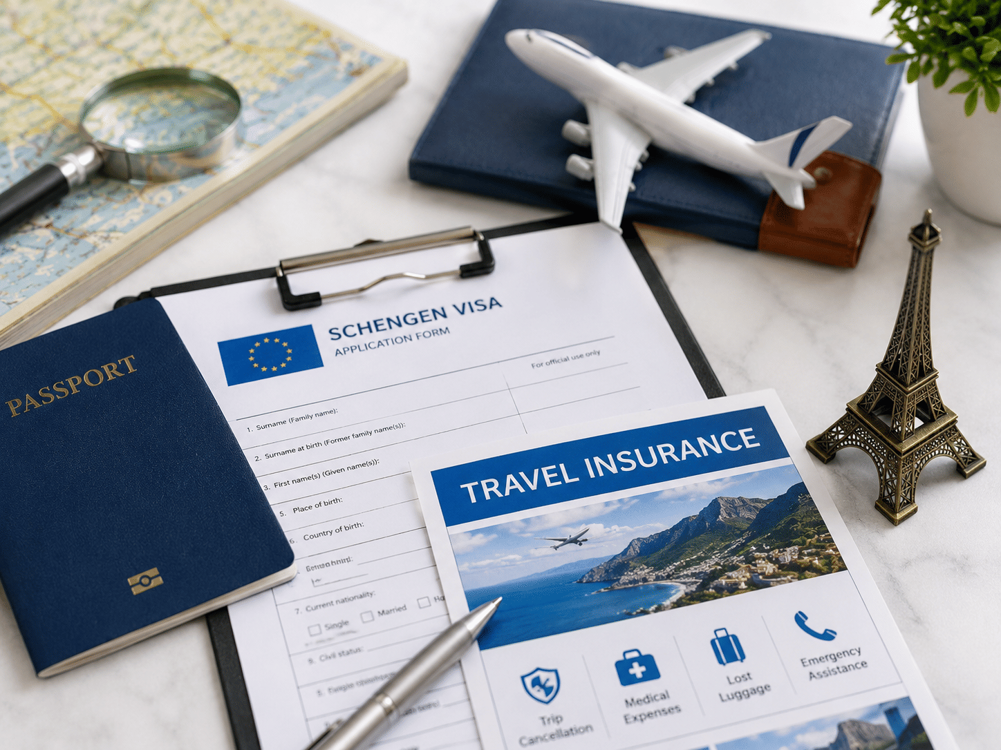 Schengen Visa & Travel Insurance