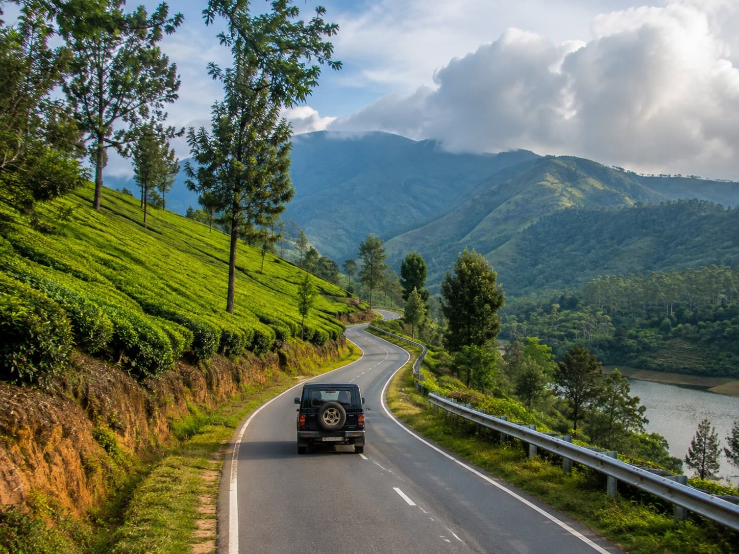 Best Longer Road Trip Routes in Kerala 