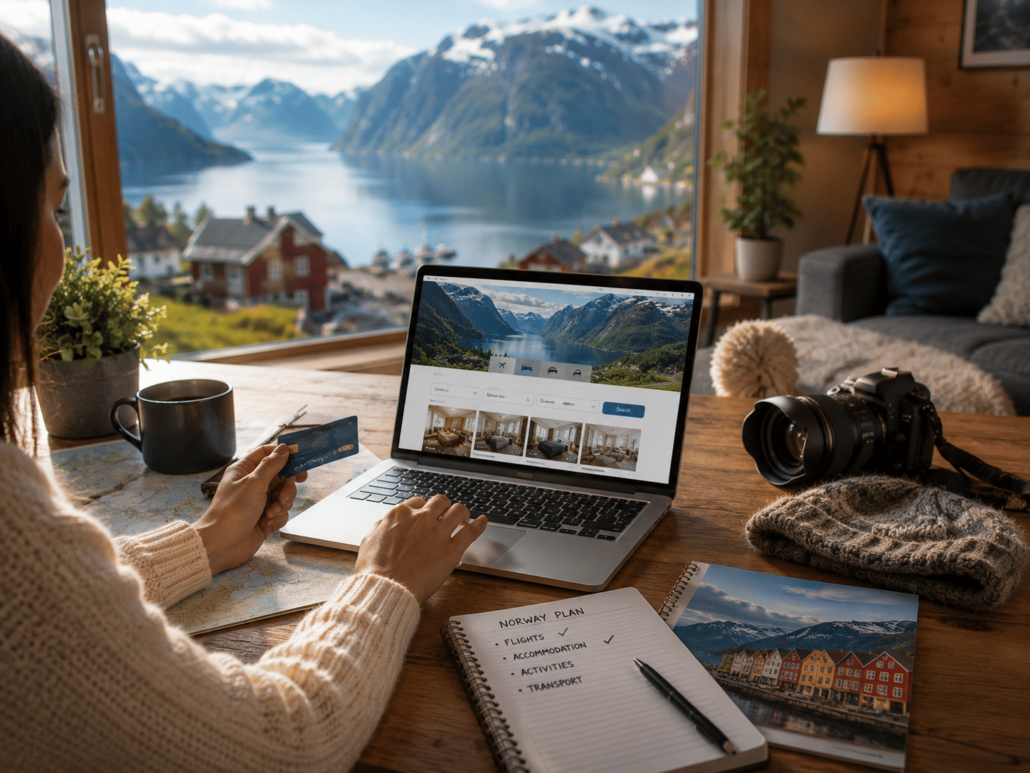 Book Your Flights and Accommodation