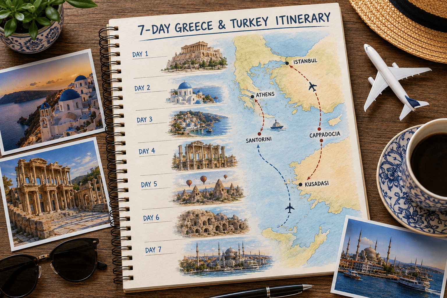 7-Day Greece and Turkey Itinerary