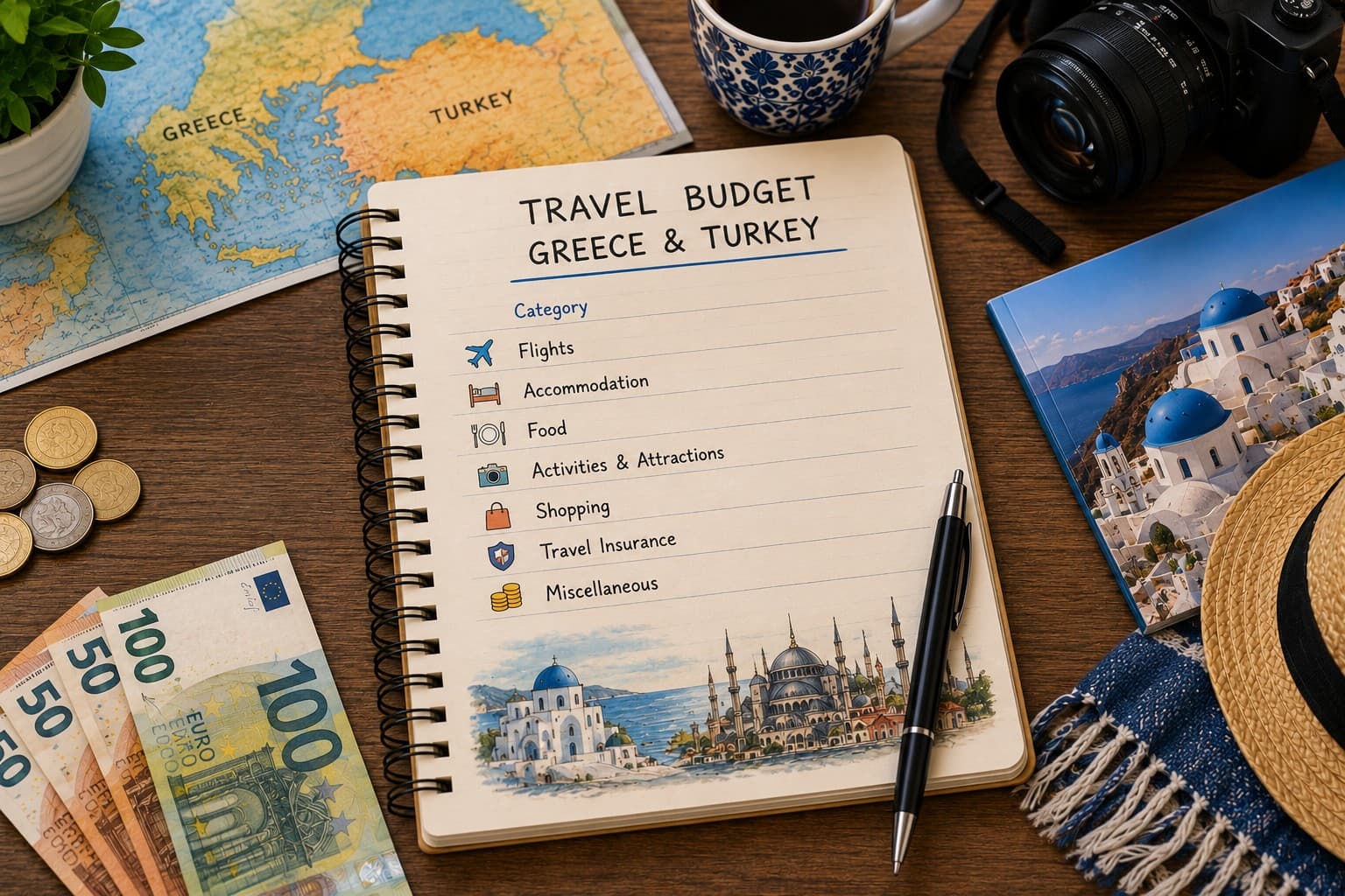 Plan Your Greece and Turkey Travel Budget