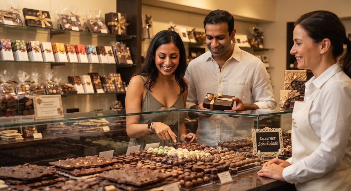 Swiss And Belgian Chocolate